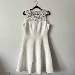 White House Black Market Women’s Sleeveless Fit and Flare Dress